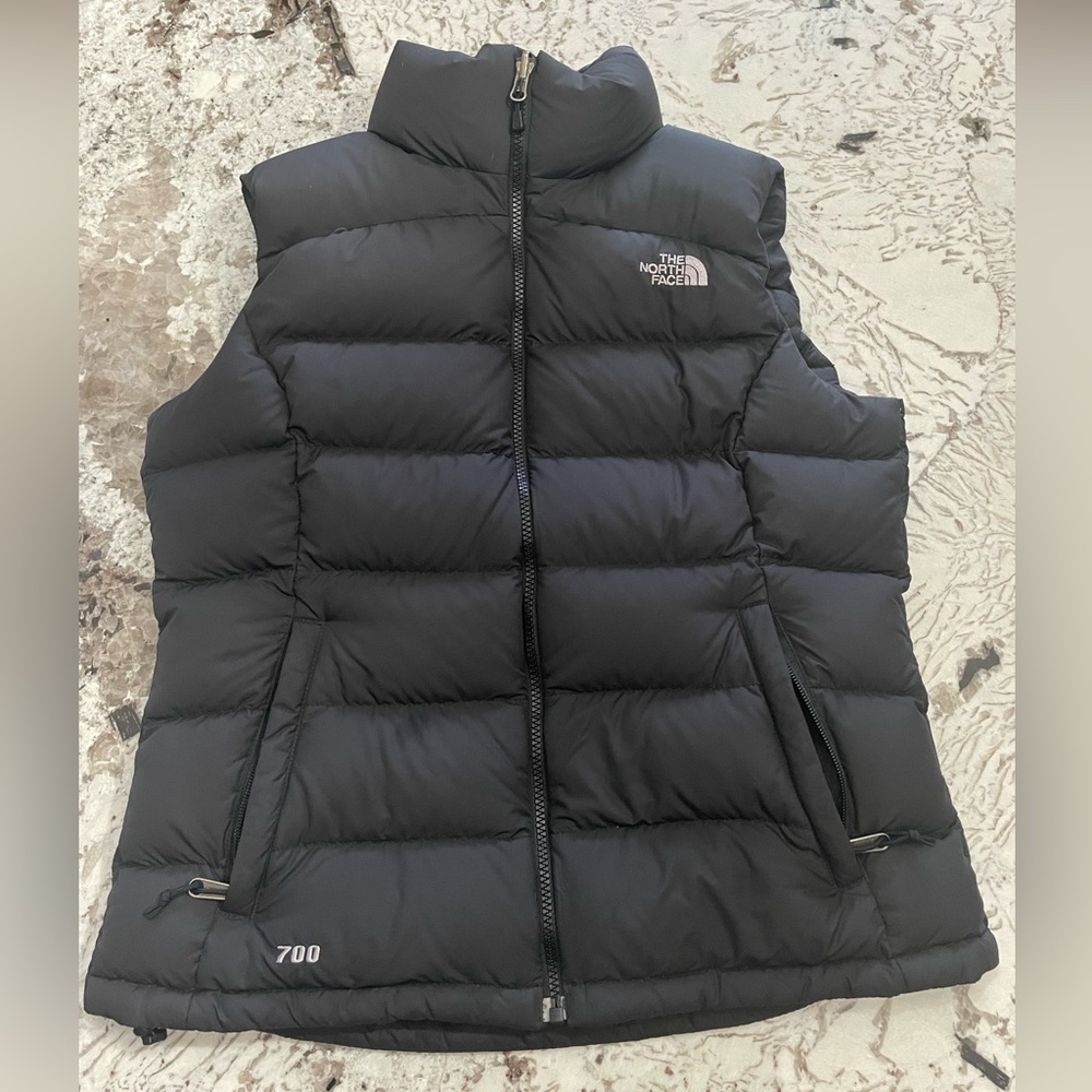 The North Face Black 700 Goose Down Vest